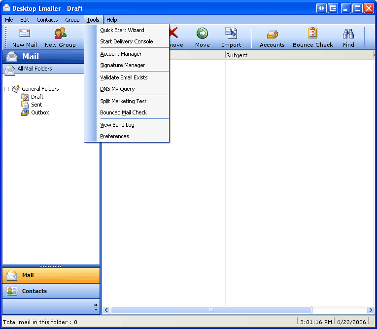 Desktop Emailer
