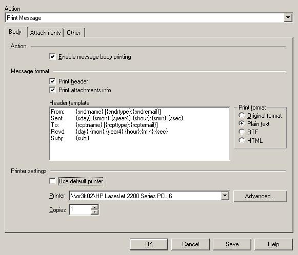 Message attachment. Print message. print message есть такой код. printmessage text. email attachment print the attachment and your printed.