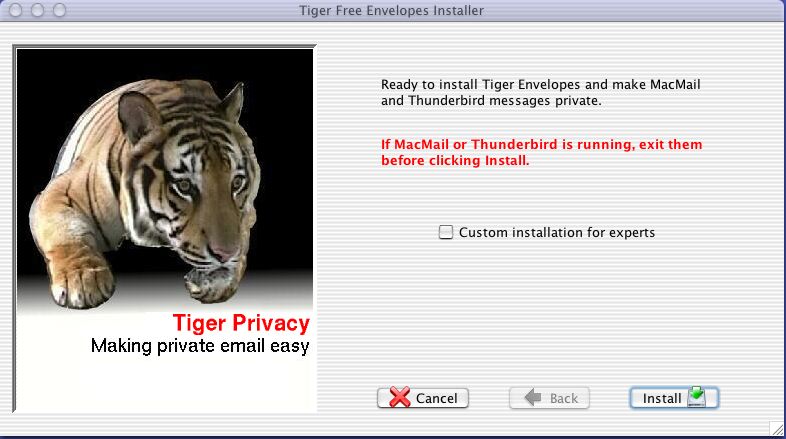 Tiger Privacy 0.8.9