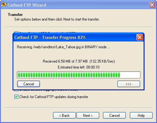 Catfood FTP Wizard