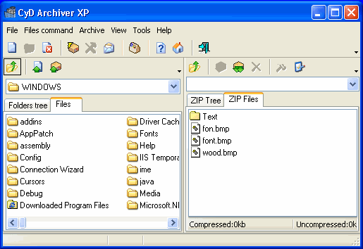 CyD Archiver XP 1.2