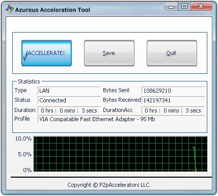 Azureus Acceleration Tool