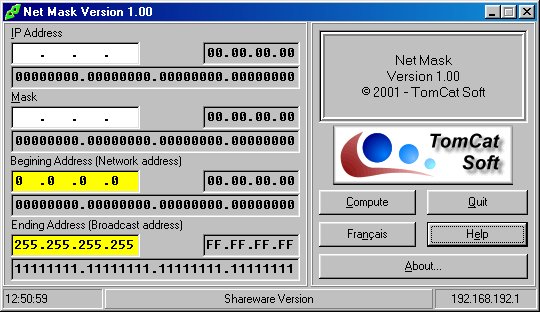 Net Mask 1.00Miscellaneous by TomCat Soft - Software Free Download