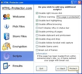 HTMLProtector
