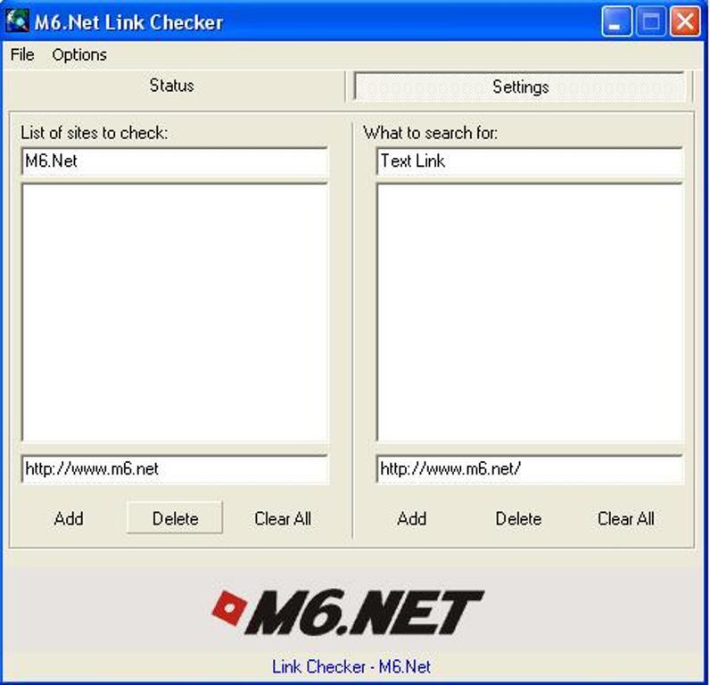 M6.Net Link Checker