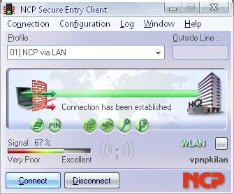 NCP Secure Entry Client for Win32