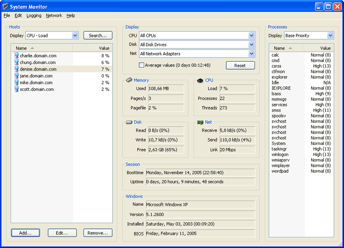 System Monitor