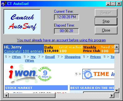 CT AutoSurf 1.0Miscellaneous by Camtech 2000 - Software Free Download