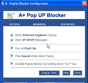 A+ PopUp Blocker