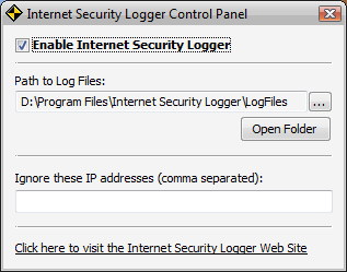Internet Security Logger