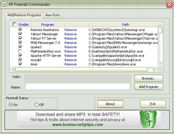 download agnitum firewall