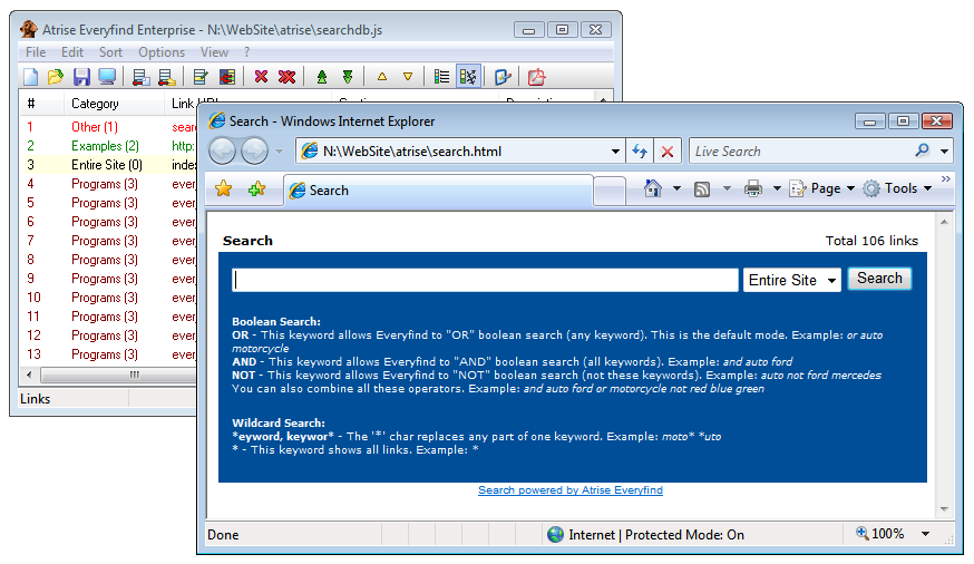 Boolean search. Everyfind. Энтерпрайз программа. Link программа. Internet Explorer Windows 2000.