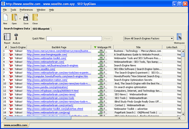 seo spyglass free seo spyglass free
