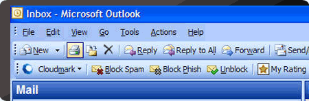 Cloudmark Desktop Spam Filter for Outlook (Powered by SpamNet)