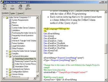 Index Server Companion 2.9