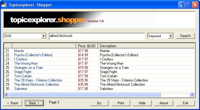 Topicexplorer Shopper