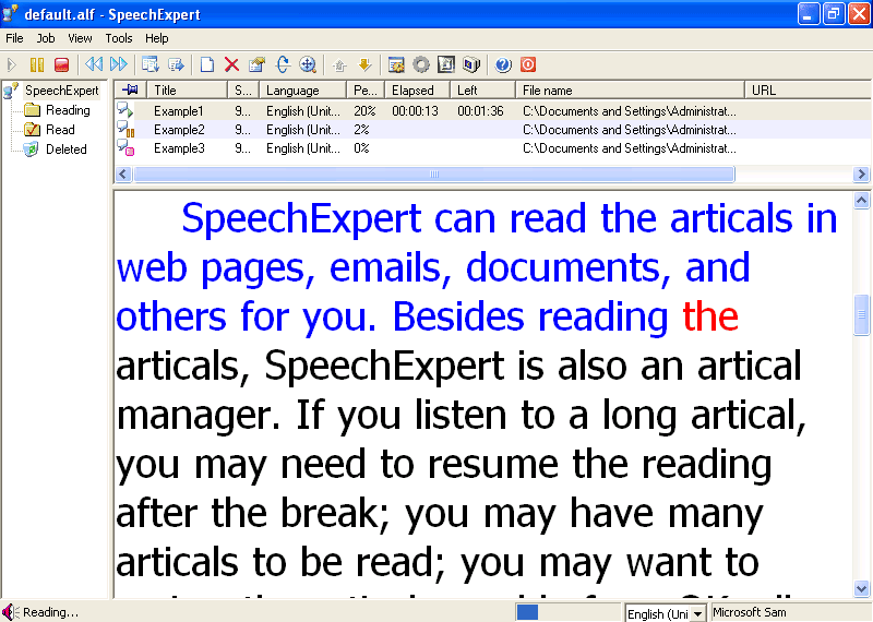 SpeechExpert