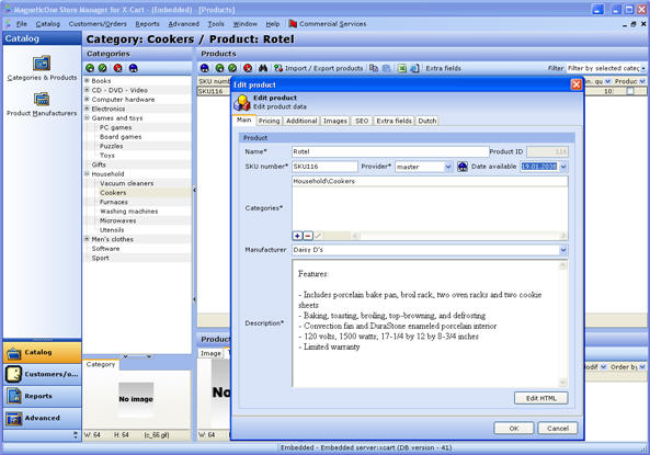 Store Manager for XCart 1.3.14.465