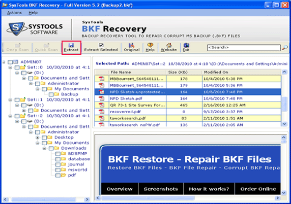 Advance Backup Recovery Software