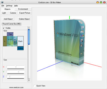 ExeIcon.com 3D Box Maker