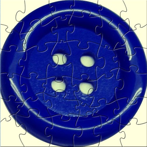 Blue Button Puzzle