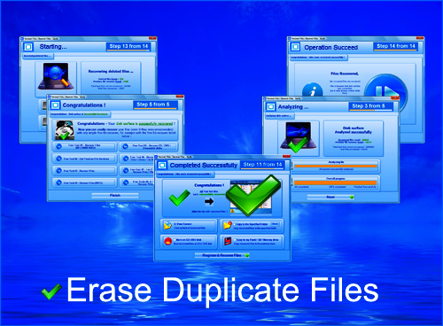 Erase Duplicate Files