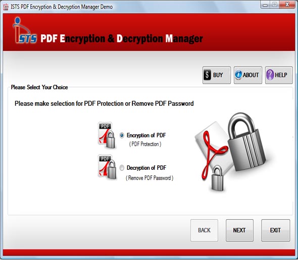 PDF Encrypt Decrypt Software
