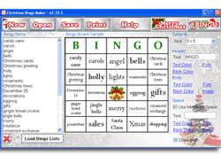 Christmas Bingo Maker