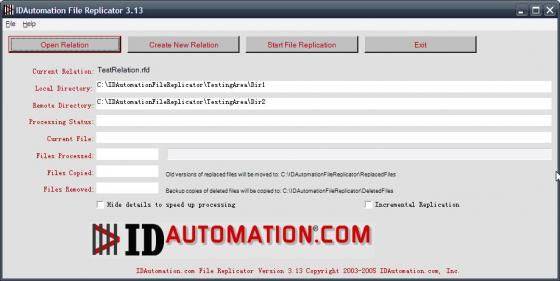 IDAutomation File Replicator