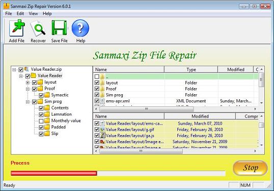 Zip File Repair Tool