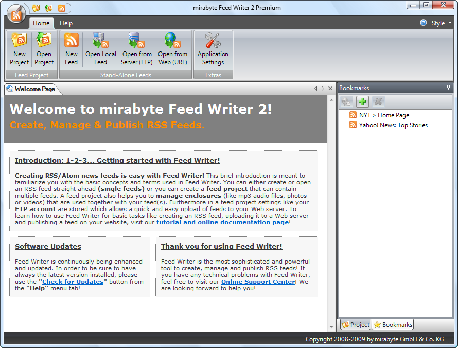 Version editor. Феед писатель