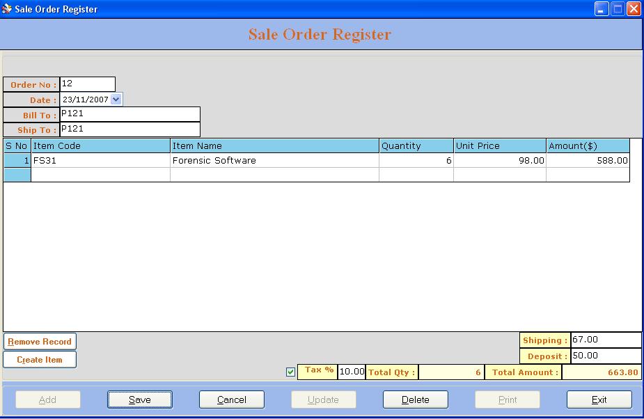 Inventory Software