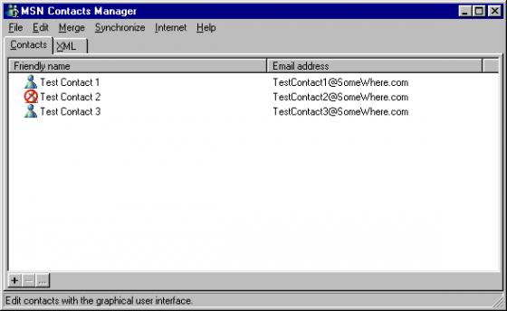 MSN Contacts Manager 1.00