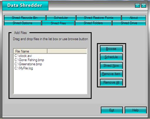 ZF Data Shredder