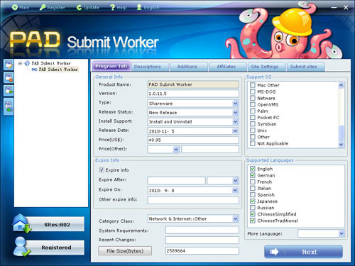 PAD Submit Worker