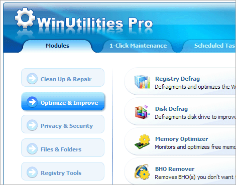 WinUtilities Professional Edition