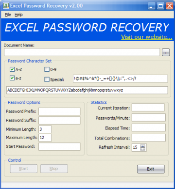 LastBit Excel Password Recovery