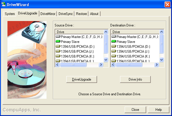 CompuApps DriveWizard V3
