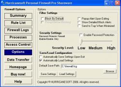 Hurricanesoft Personal Firewall Pro EN