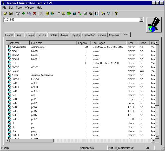 Domain Administration Tool