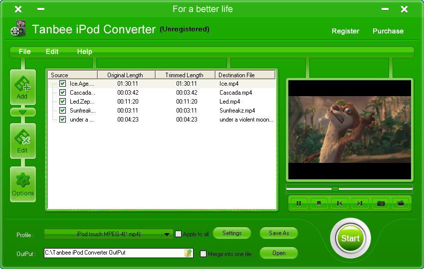 Tanbee iPod Video Converter