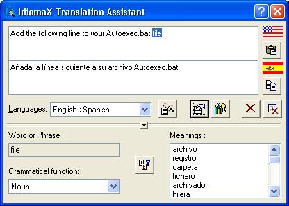 IdiomaX Translation Assistant
