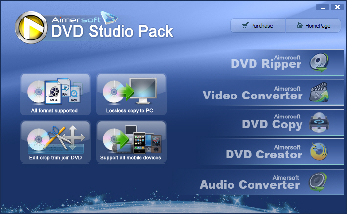 Aimersoft DVD Studio Pack