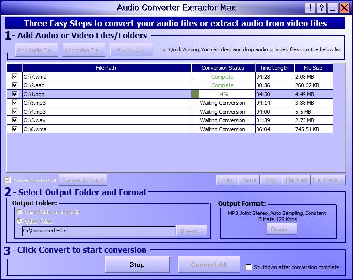 How To Audio Converter Extractor Max MP3 & Audio Rippers and Encoders