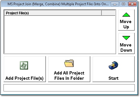 MS Project Join (Merge, Combine) Multiple Project Files Into One Software