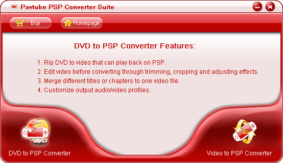 Pavtube PSP Converter Ultimate