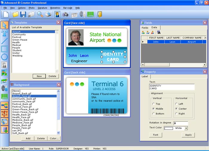 Id card software windows xp
