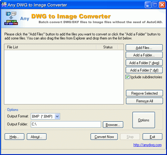 DWG to Image Converter