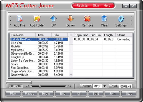 MP3 Cutter Joiner