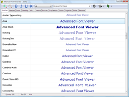 opcion font viewer